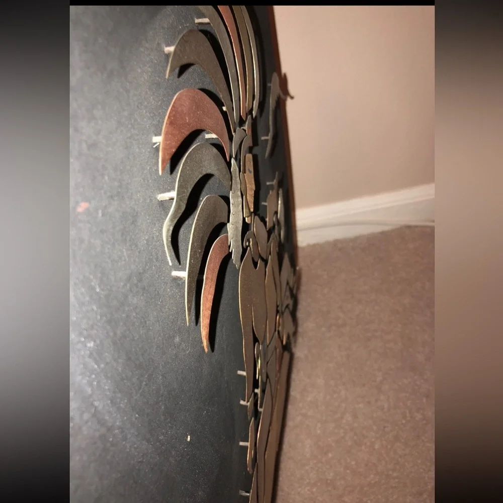 One Of A Kind Mixed Metal Native love scene wall art